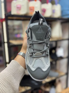 کتانی مردانه مدل Hummto خاکستری