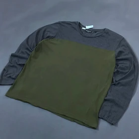 Size S-M تیشرت آستیندار اورجینال برند معتبر Brave Soul انگلیس