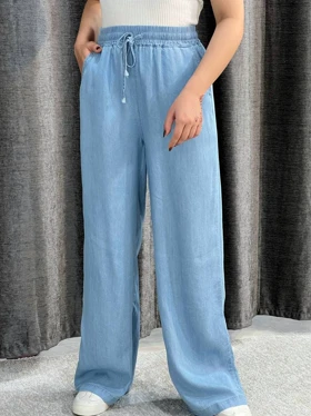 شلوار جین کاغذی بگ کد 3880