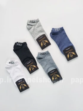 جوراب مچی نخ پنبه طرح پولو(POLO)