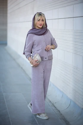 بامبر زنانه بیسکوئیتی دوجیب