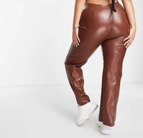 شلوار زنانه چرم برند اروپایی Missguided