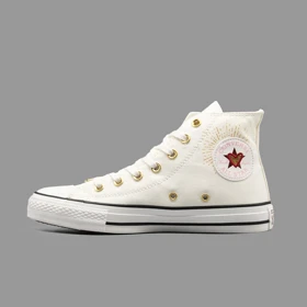 کانورس قلبی وینتیج ساق‌دار Converse Classic Hearts Vintage Hightop
