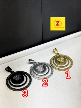 پلاک گردنبند مردانه استیل