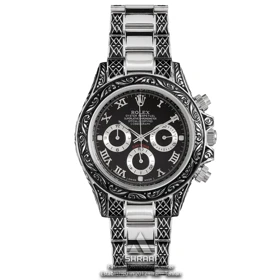 ساعت رولکس حکاکی شده Rolex Daytona Carving SK2