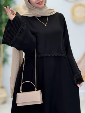 3388-عبای دوتیکه پاپیون