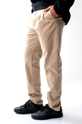 شلوار کتان پیلی دار مردانه