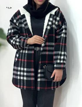 پالتو پشمی داخل تدی کلاهدار پردیس 1