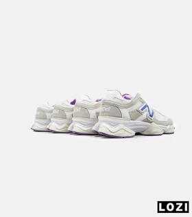 کفش کتانی زنانه کرم بنفش NEW BALANCE 9060 مدل 4188