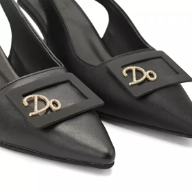 کفش مجلسی زنانه پاشنه‌دار 3 سانت مدل 400326_ sandal valentino