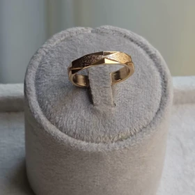 انگشتر ژوپینگ مدل حلقه ساده تراش کد 2752