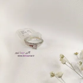 انگشتر رینگ و نگین سیلور