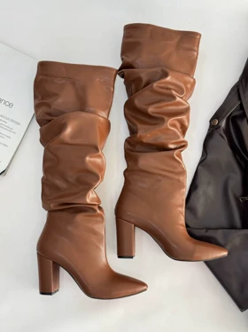 بوت پاشنه چروک مکس 4262