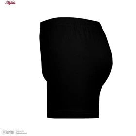 شورت پادار مردانه برهان تن پوش مدل پنبه‌ای سفید و مشکی کد 1004 بسته 2 عددی