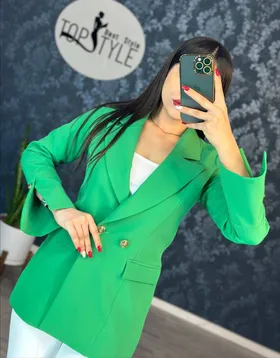 کت آستین چاک‌دار کد : 7982