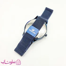 ساعت مچی سواروسکی زنانه موتور ژاپن مدل آبی