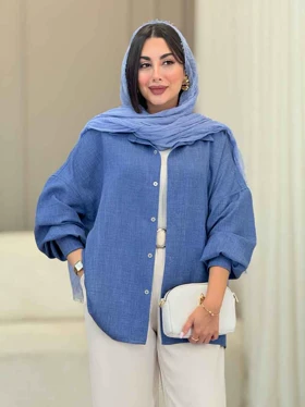 مانتو پشت دکمه هیلدا