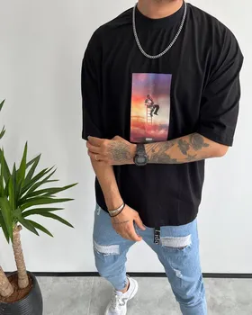 تیشرت TRAVIS رنگ مشکی