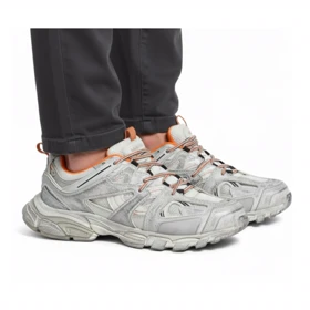 کتانی بالانسیگا لژدار تورک سفید نارنجی