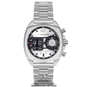 ساعت تی انجین استیل T-Engine Drum Chrono 3939