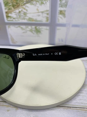 عینک آفتابی ری‌بن RB0298S – طراحی مینیمال با فریم استات و عدسی کریستال UV400