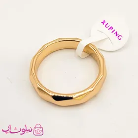 حلقه یا رینگ زنانه ژوپینگ طرح چند ضلعی