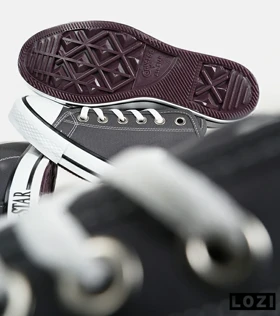 کفش کتانی مردانه و زنانه طوسی All STAR مدل 7082