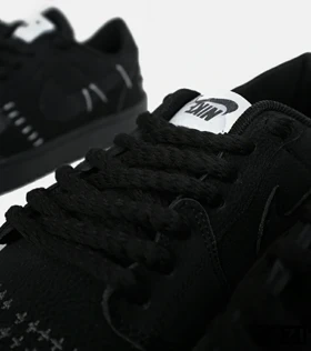 کفش کتانی مردانه و زنانه مشکی نایک NIKE jordan Vodoo