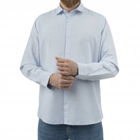 پیراهن رگولار فیت مردانه - 15252623