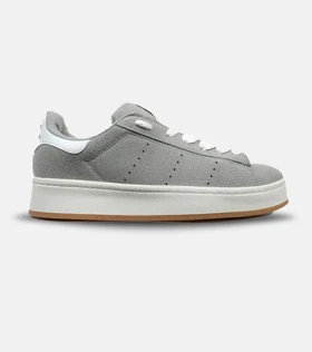 کفش کتانی مردانه طوسی سفید ADIDAS stan smith
