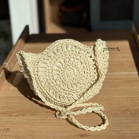 کیف دوشی حصیری