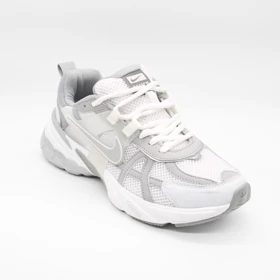 کتانی نایک V2K سفید طوسی کد 6195