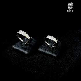 حلقه ست نقره زنانه ومردانه کدhs1021