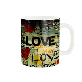 ماگ پاد آفرین طرح جذاب عشق کد 1469