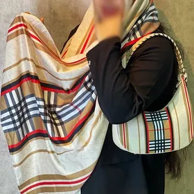 ست کیف و شال زنانه مدل بری بری
