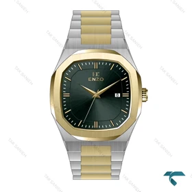 انزو Enzo مردانه EC-602TSG کلاسیک دورنگ طلایی Enzo-8059-G