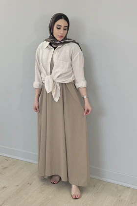شومیز نخی پارچه چروک