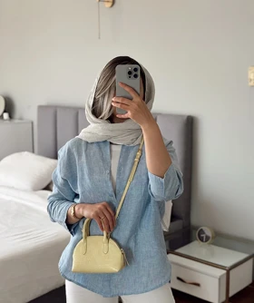 شومیز لینن برشکا CH684