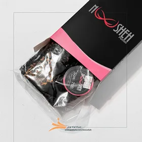 ست هارنس دار مشکی فنردار برند نوشه پوش