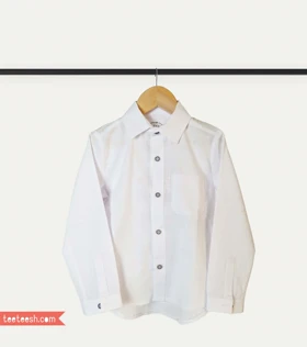 پیراهن لینن اسلپ سفید