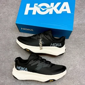 کفش روزمره مردانه هوکا مدل Hoka Transport Black/Alabaster