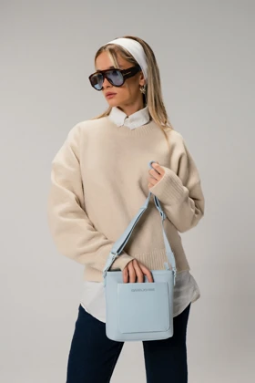 کیف دوشی زنانه دیوید جونز DAVID JONES مدل CM7494