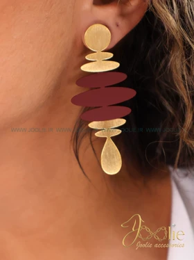 گوشواره زنانه Milan Shijia کد E1123