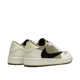 کتانی نایک ترویس اسکات گلف Nike Travis Scott Air Jordan 1 Low Golf sneakers