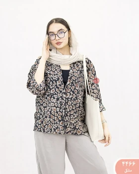 شومیز پلنگی پری 4466