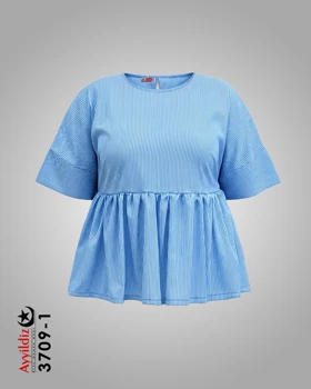 شومیز مجلسی زنانه سایز بزرگ کد 3709