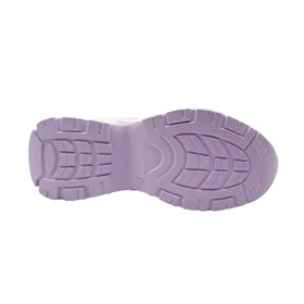 کتانی اسپرت زنانه رنگ سفید یاسی مدل نیوبالانس New balance