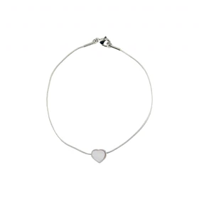 دستبند زنانه مدل قلبی مینیمال