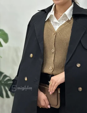 ژیله بافت جلو دکمه رسا