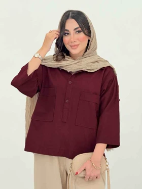 مانتو پشت دکمه سامیا
